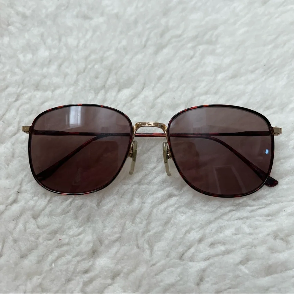 Bentley Wine Demi Nordic Germany Brown Tortoise Metal Sunglasses
